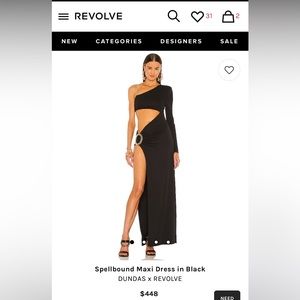 DUNDAS X REVOLVE SPELLBOUND MAXI DRESS